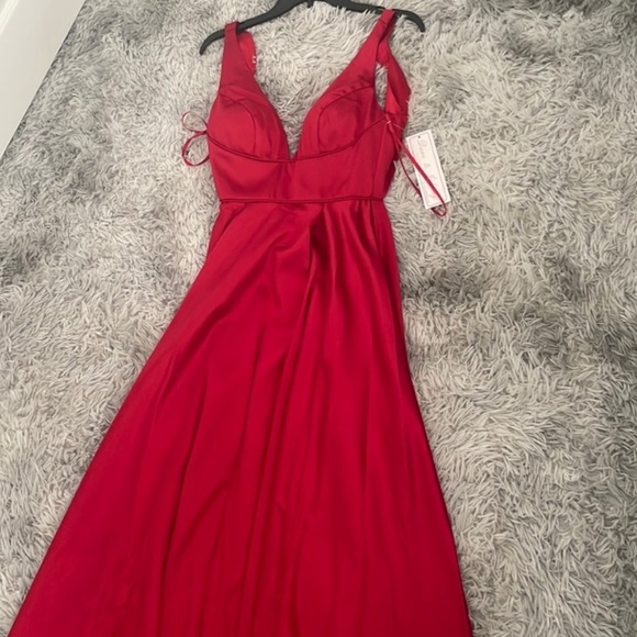 PromGirl Satin Dress - Picture 3 of 10